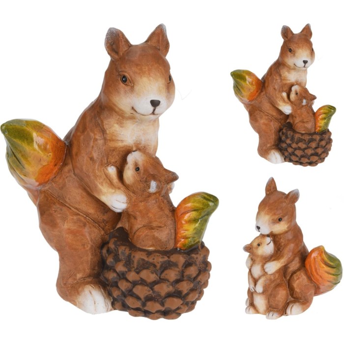 SCOIATTOLO CON BABY 17CM 2ASSO